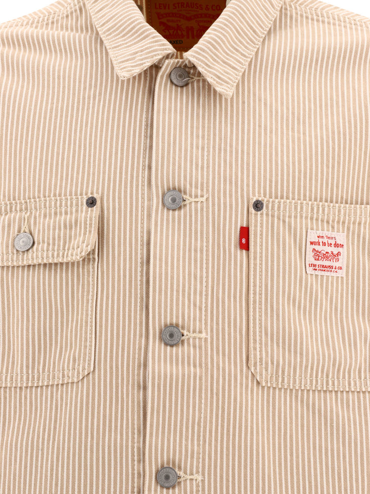 Sunrise Trucker Jacket Jackets Beige