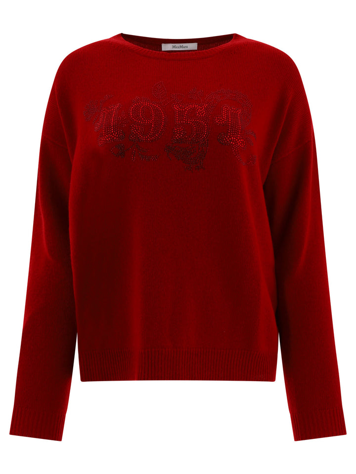 Wool And Cashmere Knit Jumper Knitwear Red