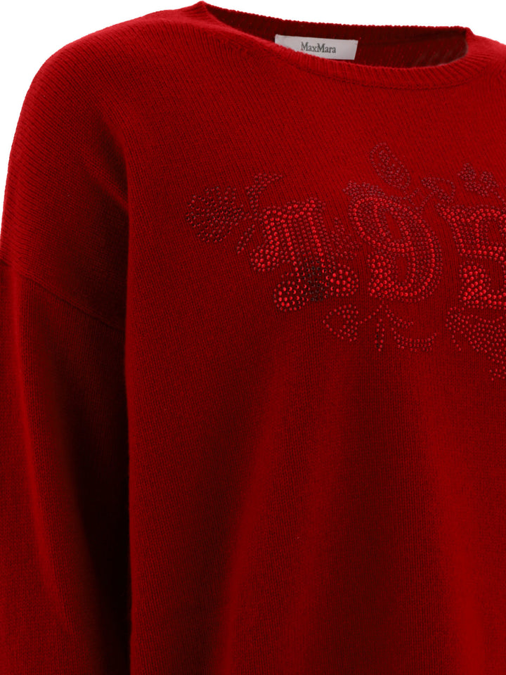 Wool And Cashmere Knit Jumper Knitwear Red