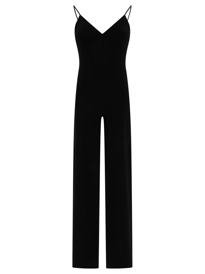 Slip Jumpsuit Dresses Black