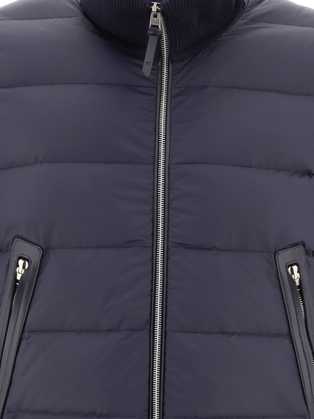 Tricot Down Jacket Jackets Blue