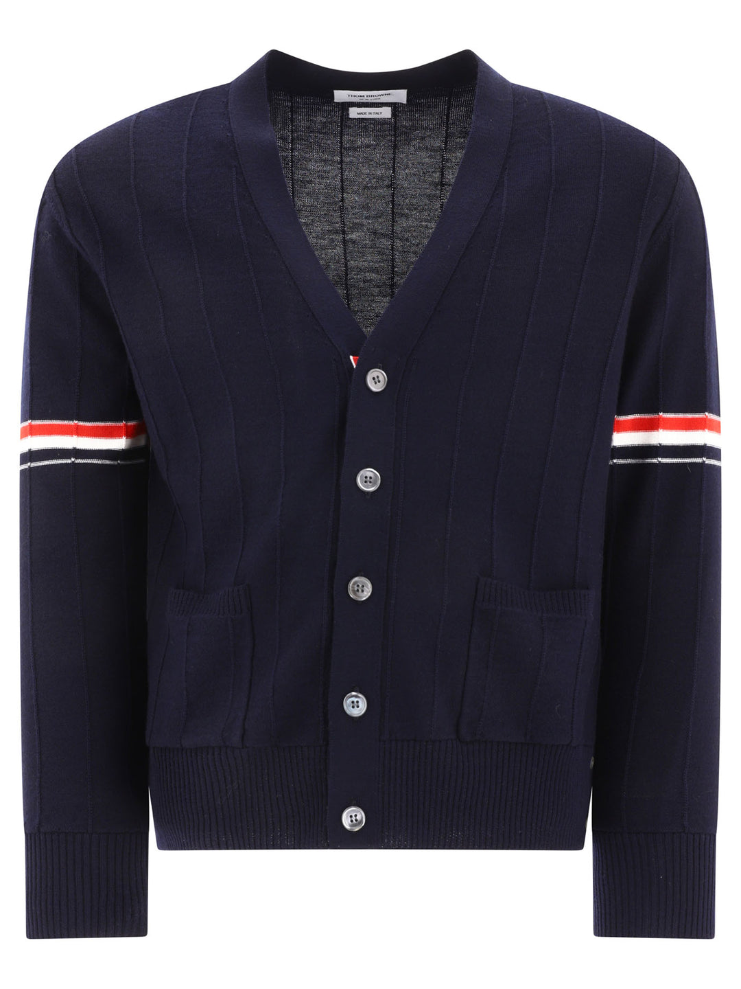 Rwb Wool Cardigan Knitwear Blue