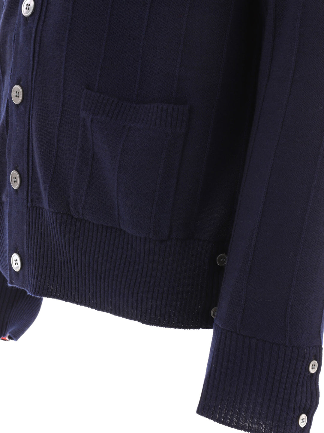 Rwb Wool Cardigan Knitwear Blue