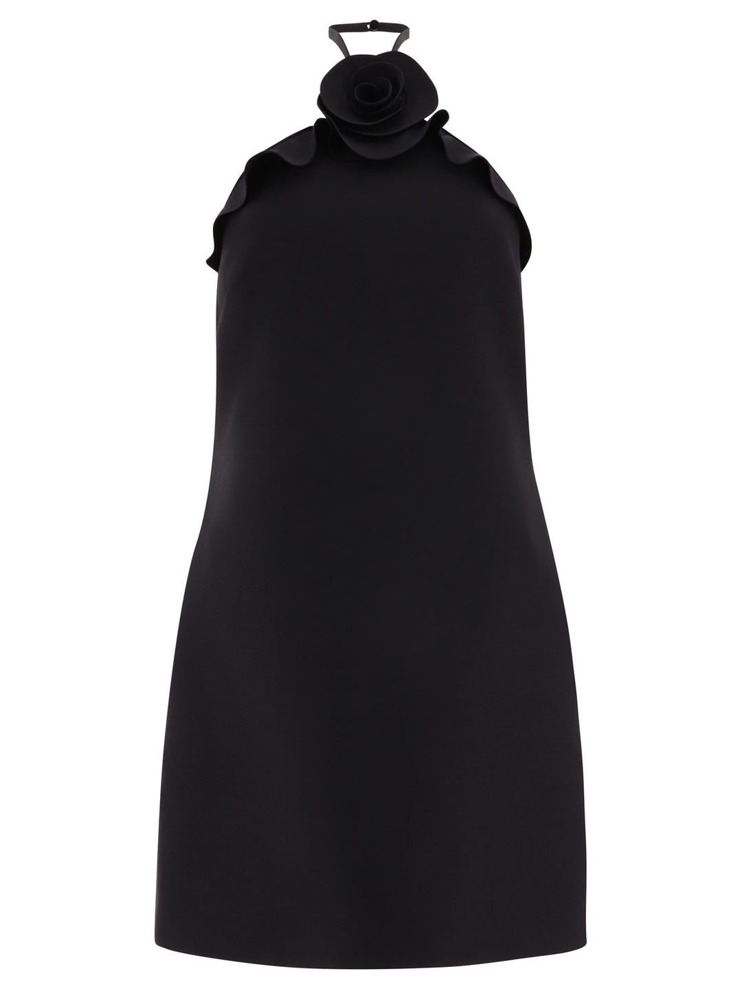 Wool And Silk Blend Dress Dresses Black