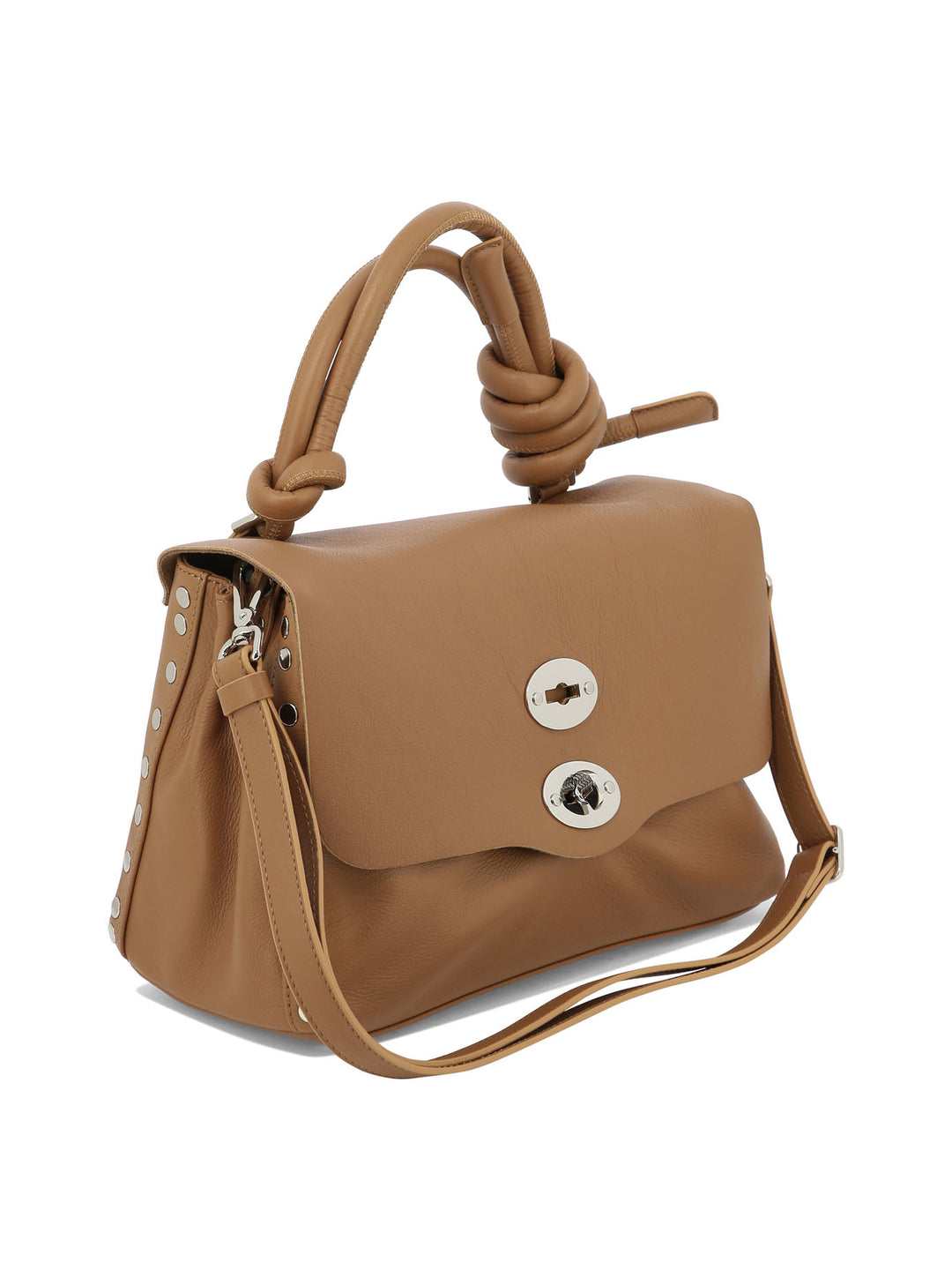 Postina Piuma Knot S Handbags Beige