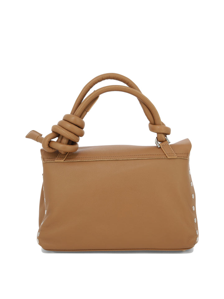 Postina Piuma Knot S Handbags Beige