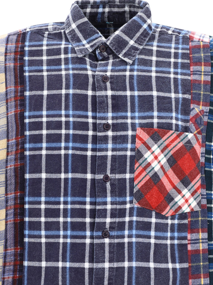 7 Cuts Shirts Blue