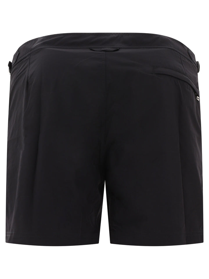 Nylon Swim Shorts Costumes Black