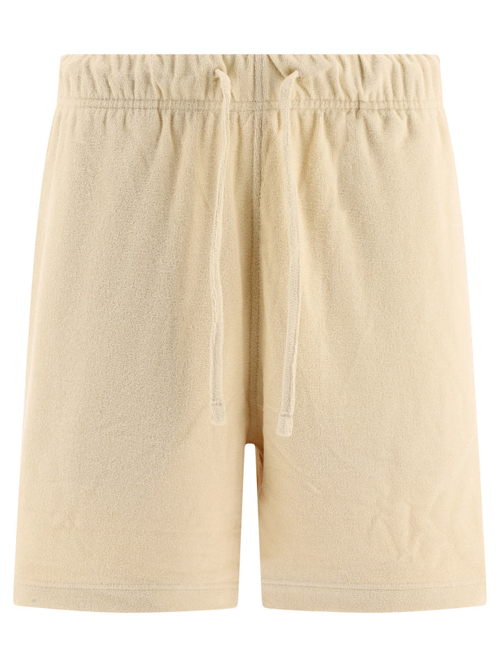 Cotton Towelling S Short Beige