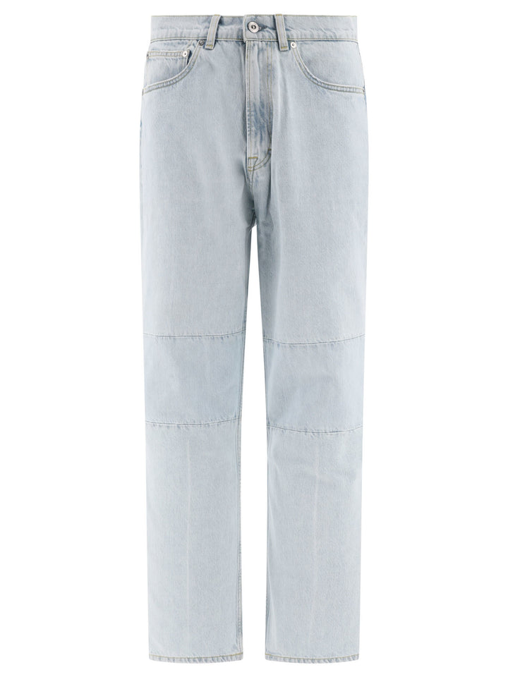 Extended Third Cut Jeans Light Blue