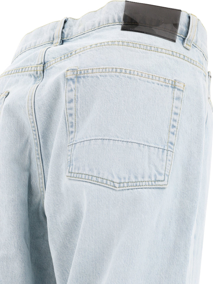 Extended Third Cut Jeans Light Blue