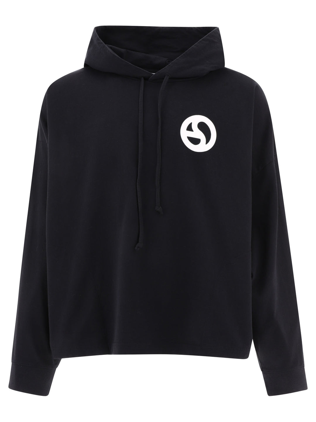 Logo Hoodie Sweatshirts Black