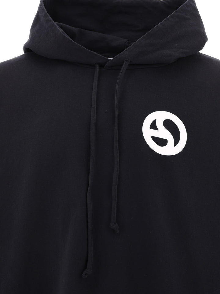 Logo Hoodie Sweatshirts Black