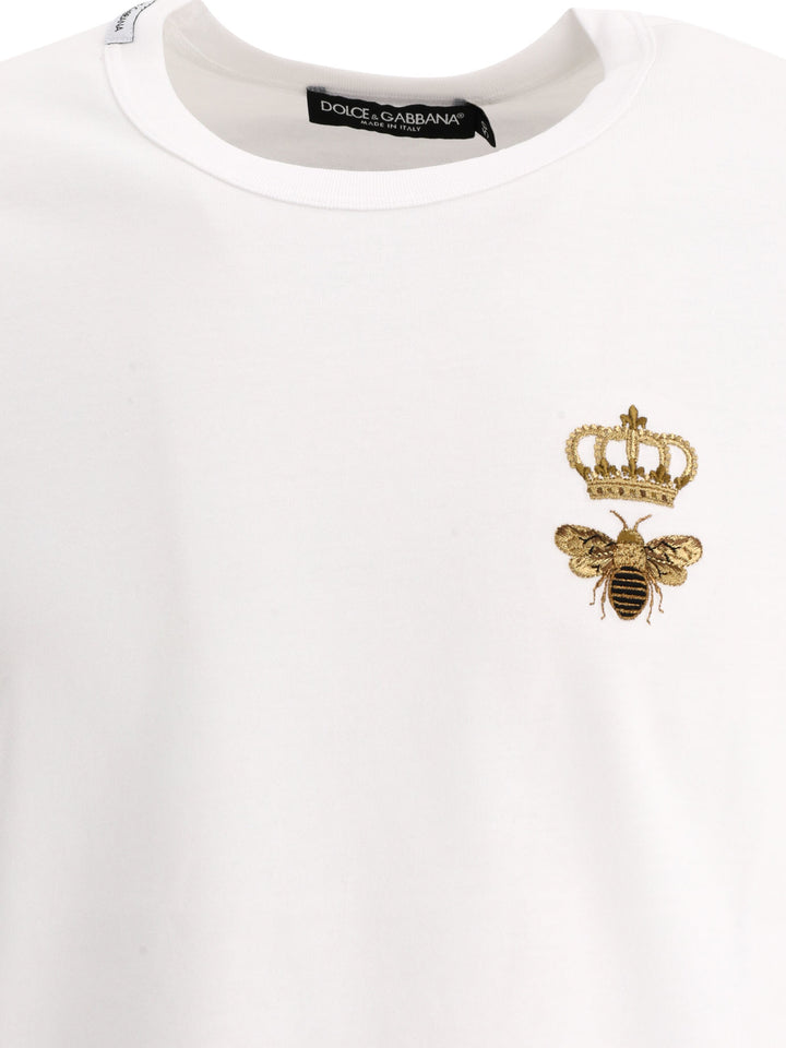 Embroidered T-Shirt T-Shirts White