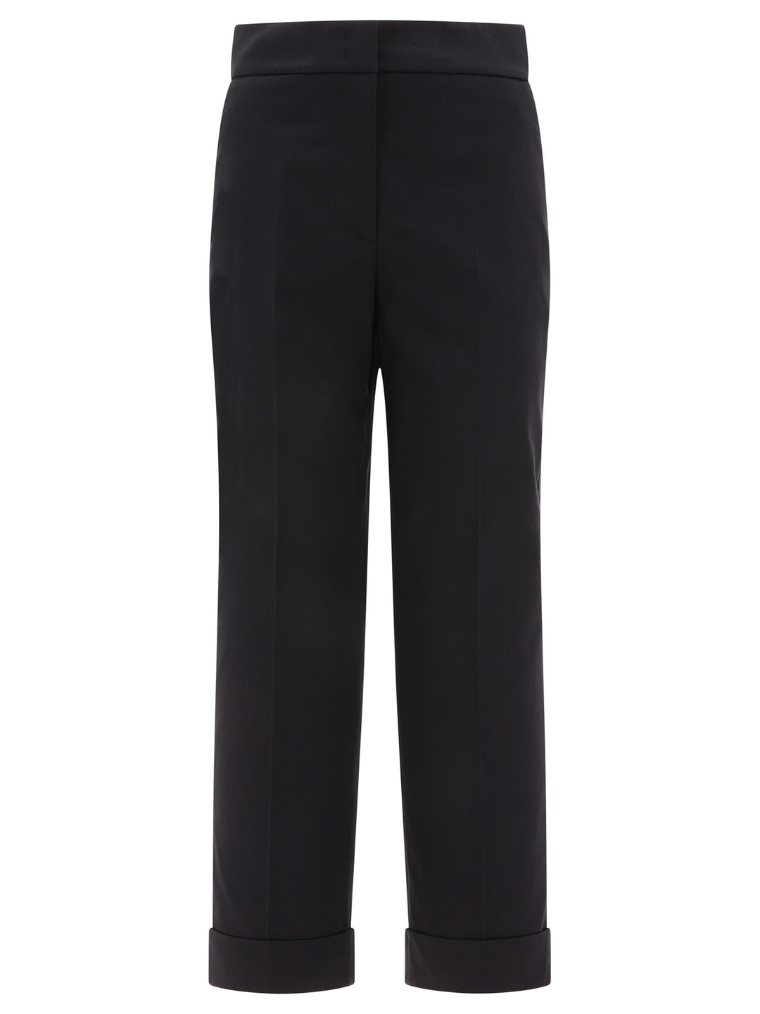 Turned-Up Trousers Black