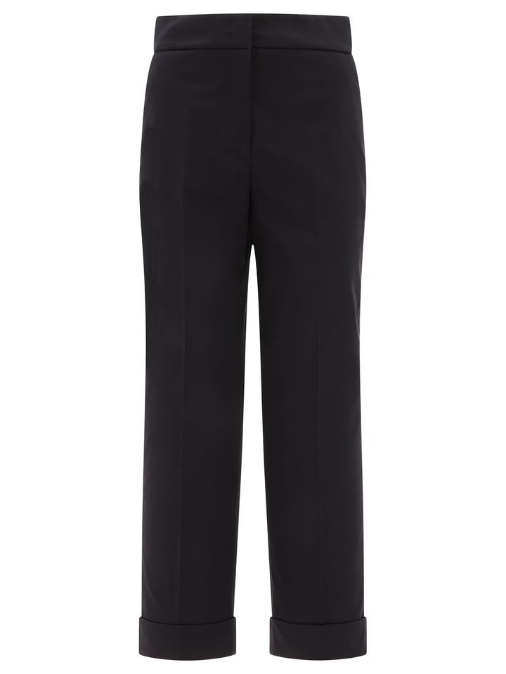 Turned-Up Trousers Black