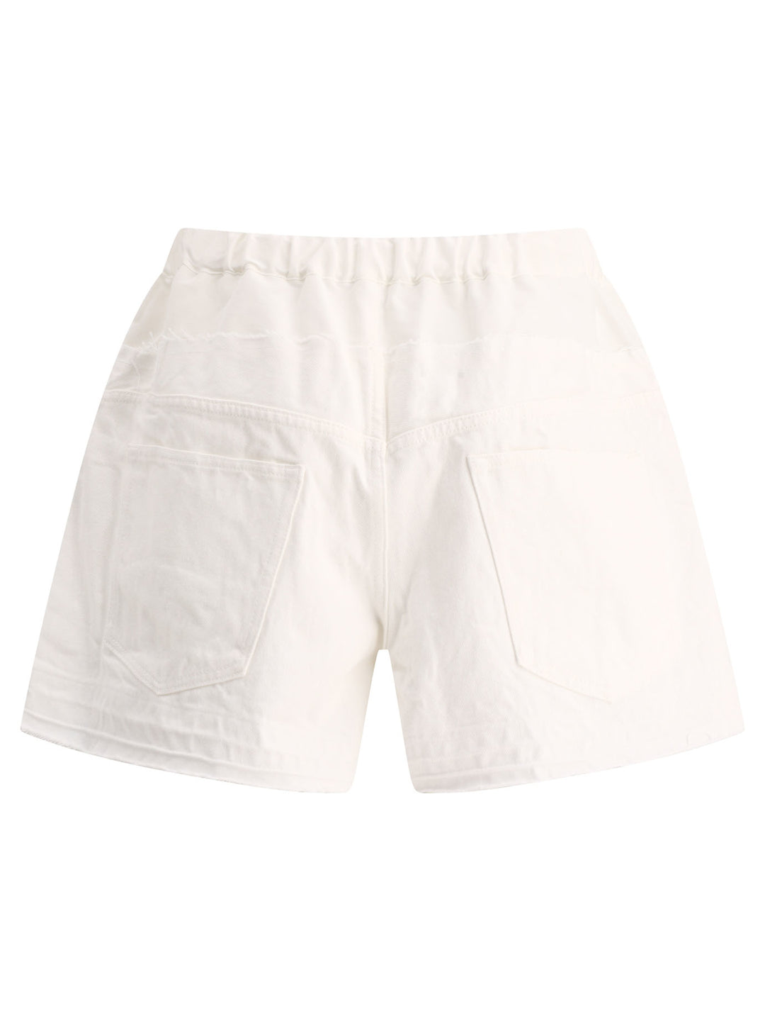 S With Nylon Inserts Short White