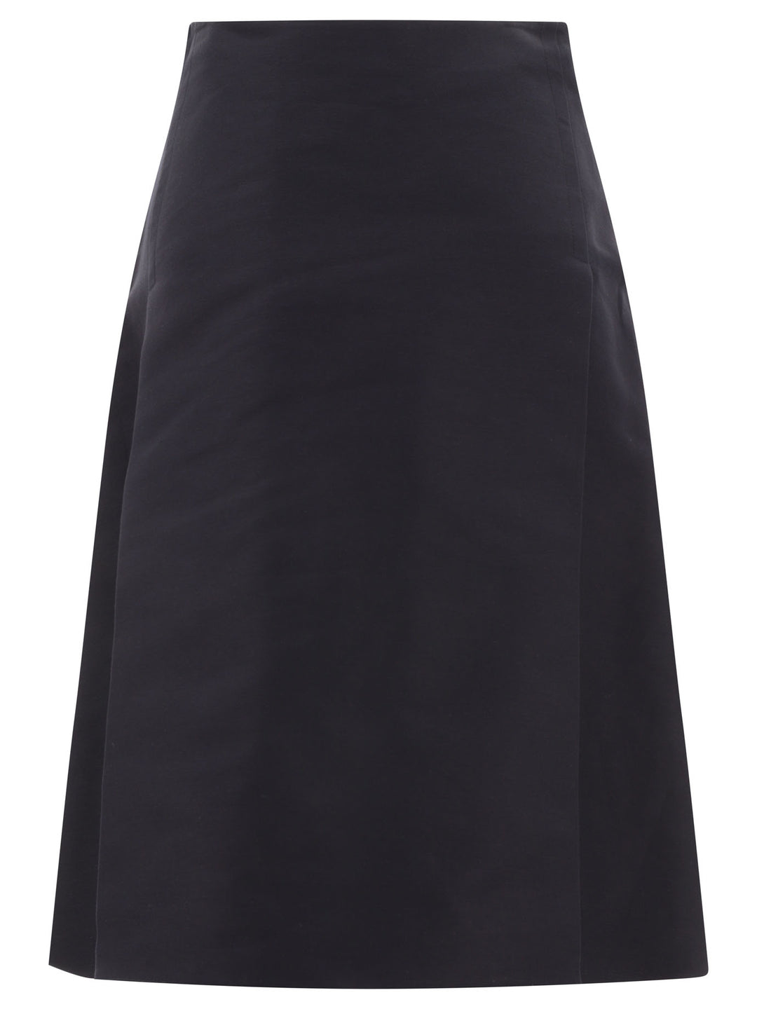 Cady Midi Skirt With Maxi Pleats Skirts Black