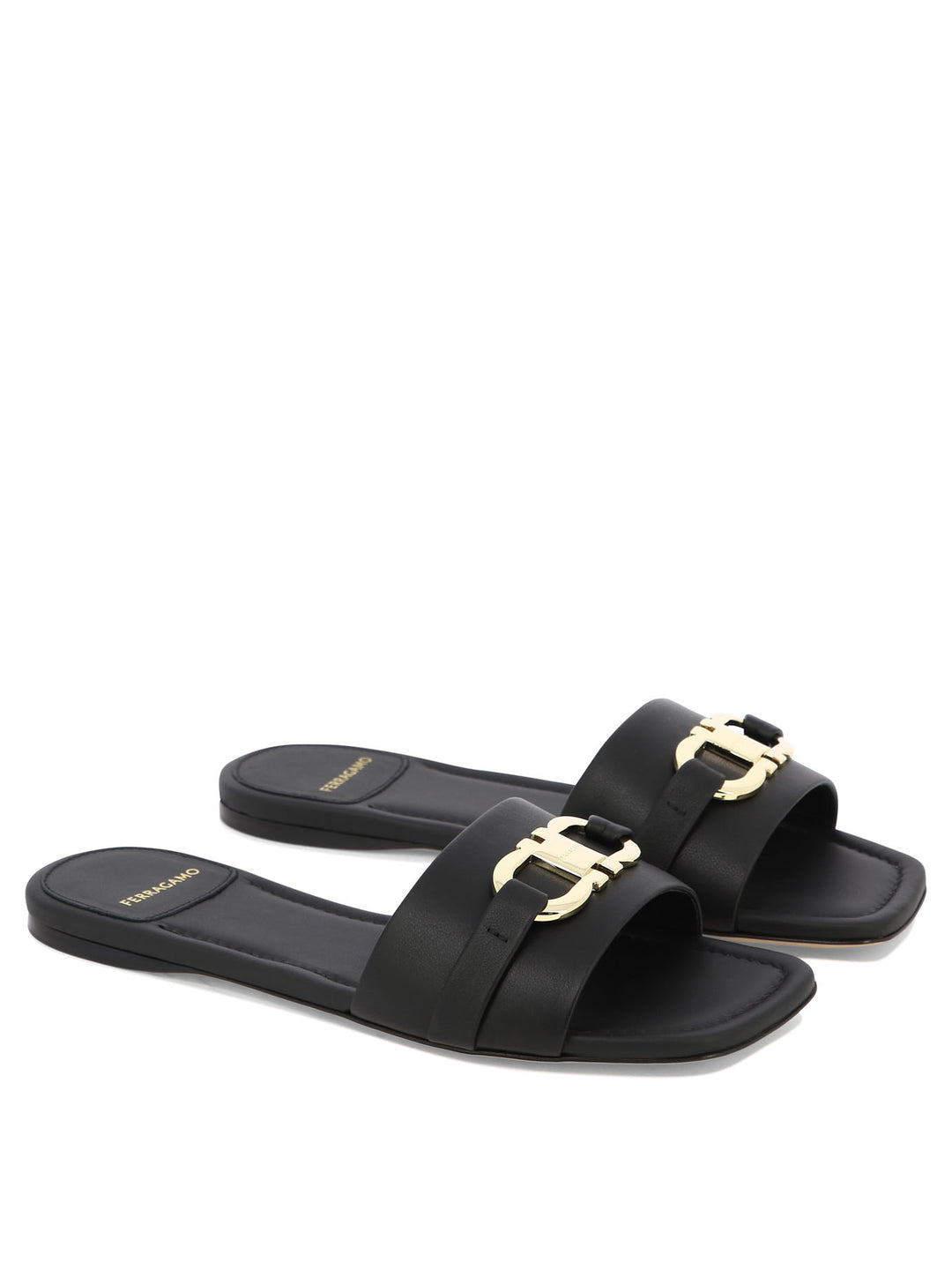 Gancini Sandals Black