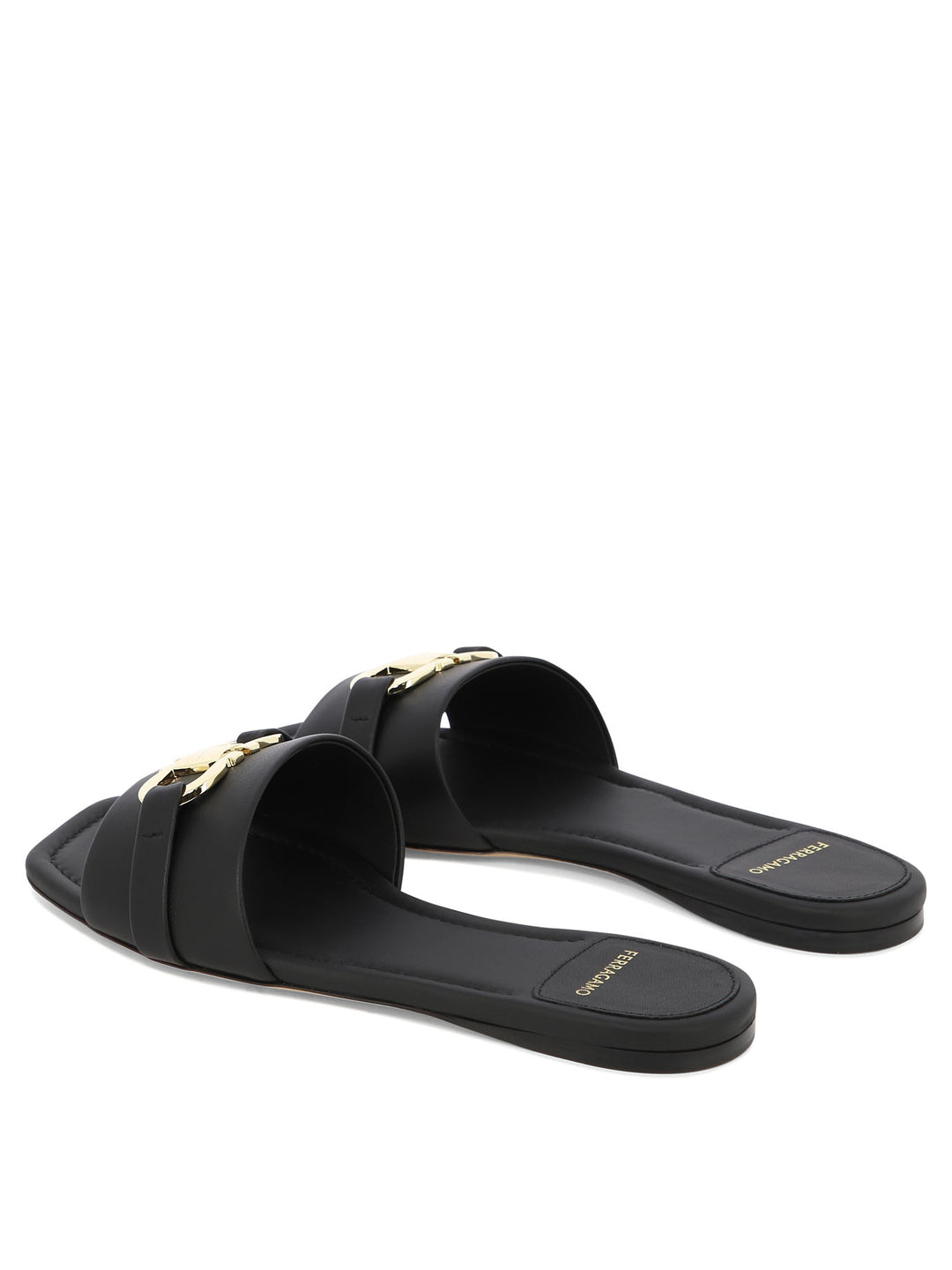 Gancini Sandals Black