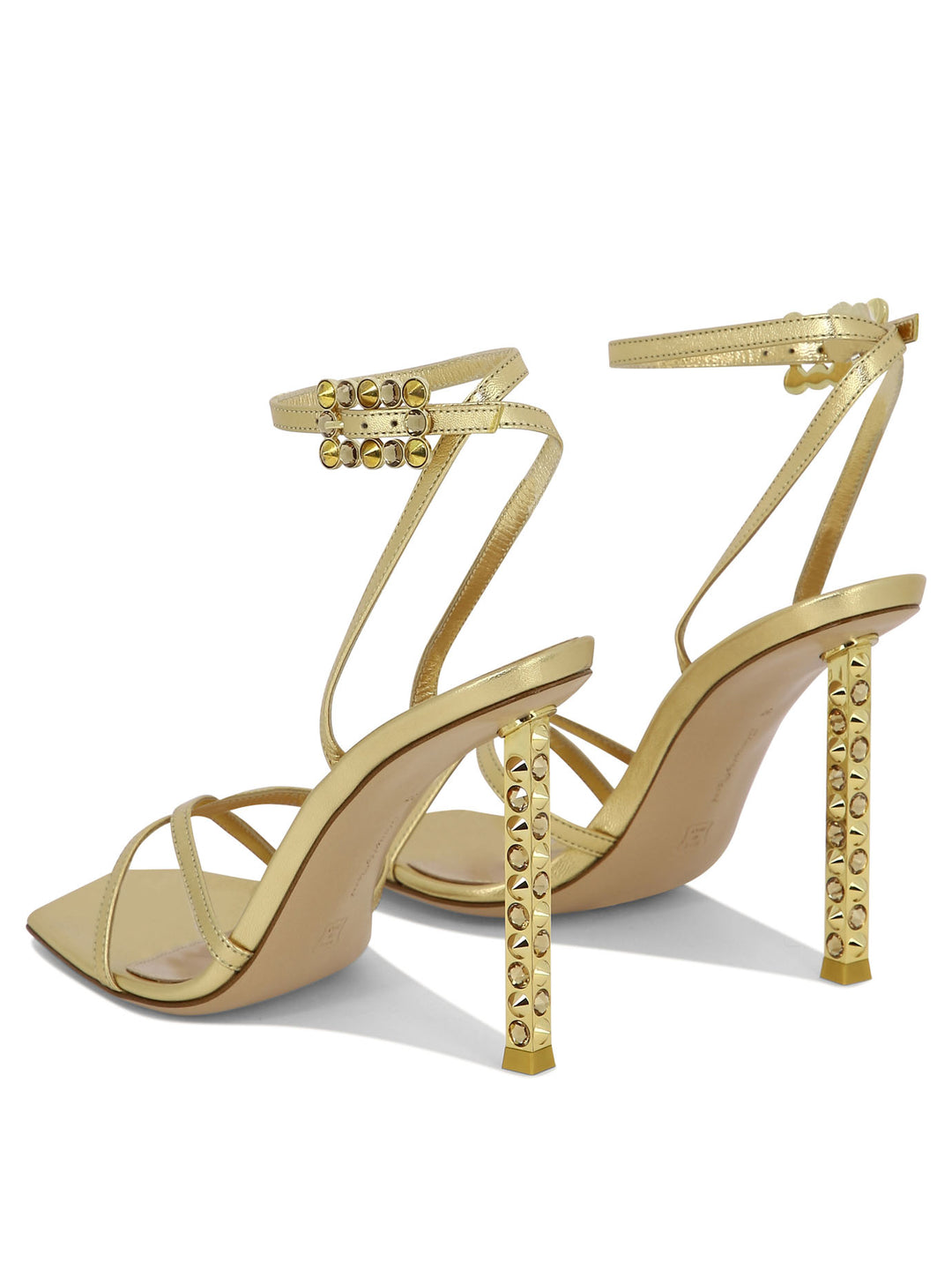 Wonder Heeled Shoes Gold