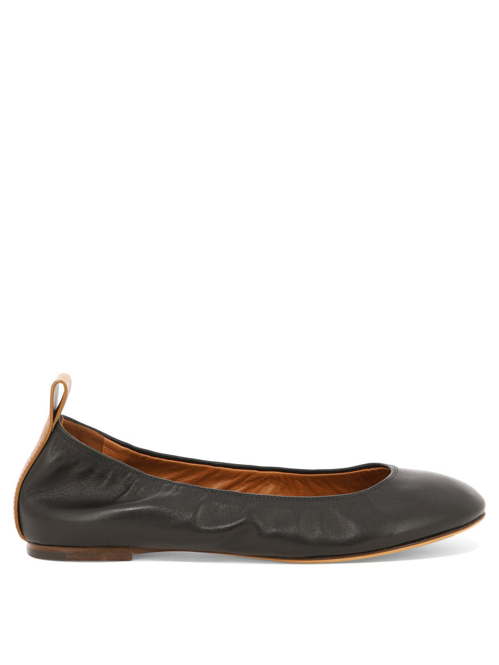 Nappa Ballet Flats Ballerinas Black