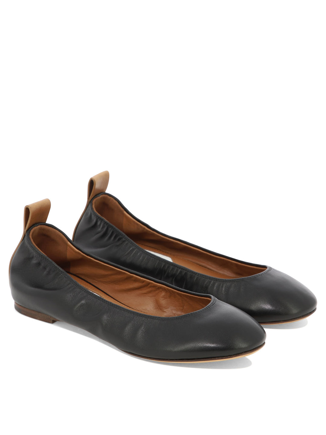 Nappa Ballet Flats Ballerinas Black