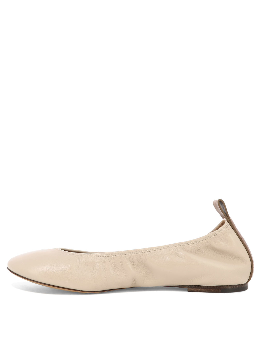 Nappa Ballet Flats Ballerinas Beige