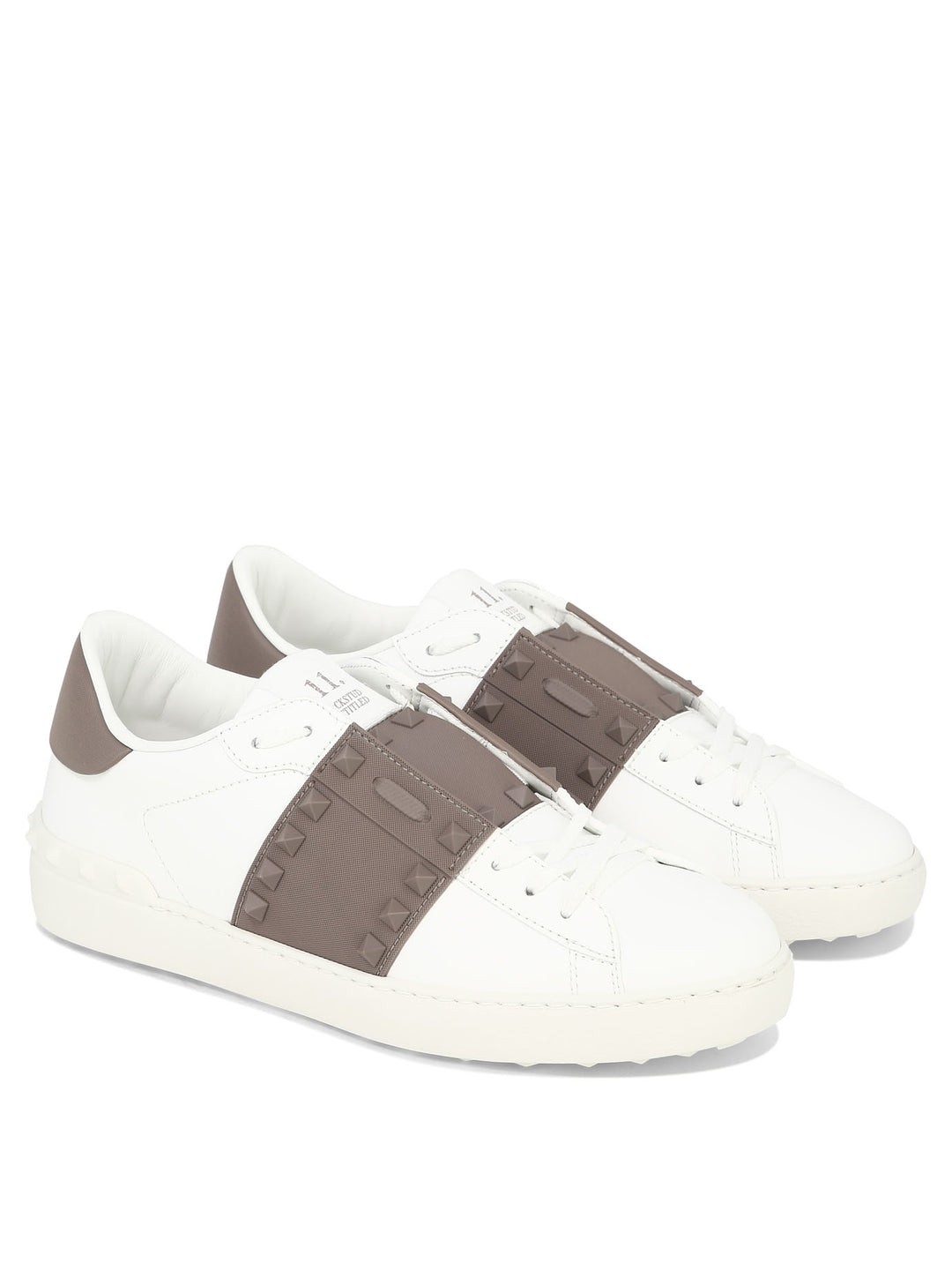 Rockstud Untitled Sneakers & Slip-On White