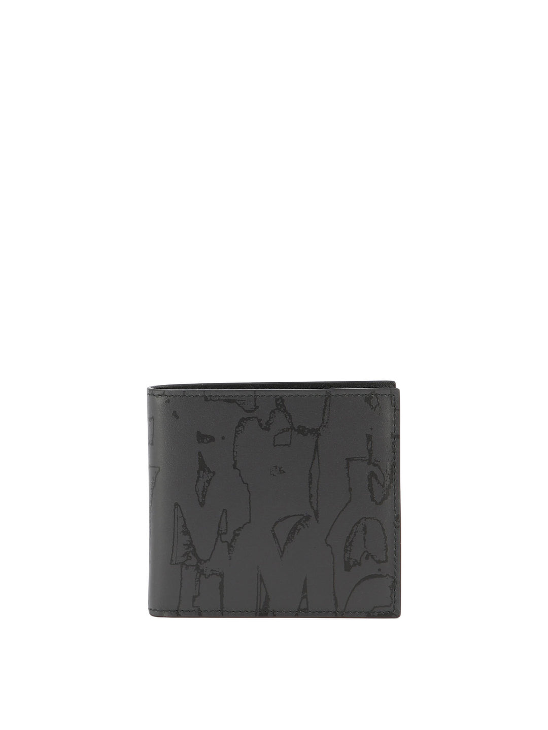 Mcqueen Graffiti Billfold Wallets & Card Holders Black