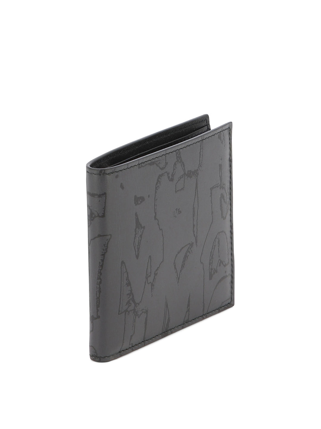 Mcqueen Graffiti Billfold Wallets & Card Holders Black