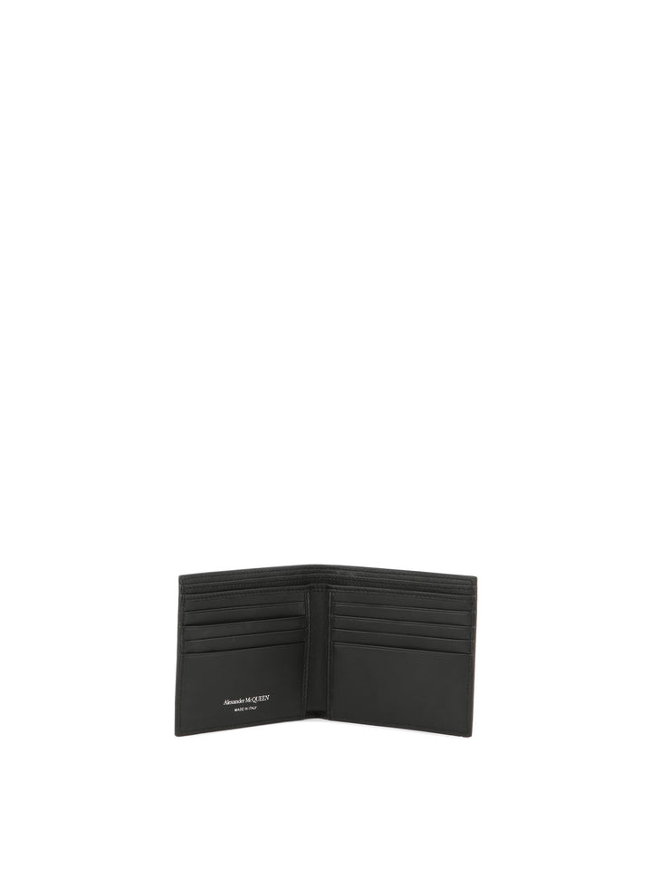 Mcqueen Graffiti Billfold Wallets & Card Holders Black