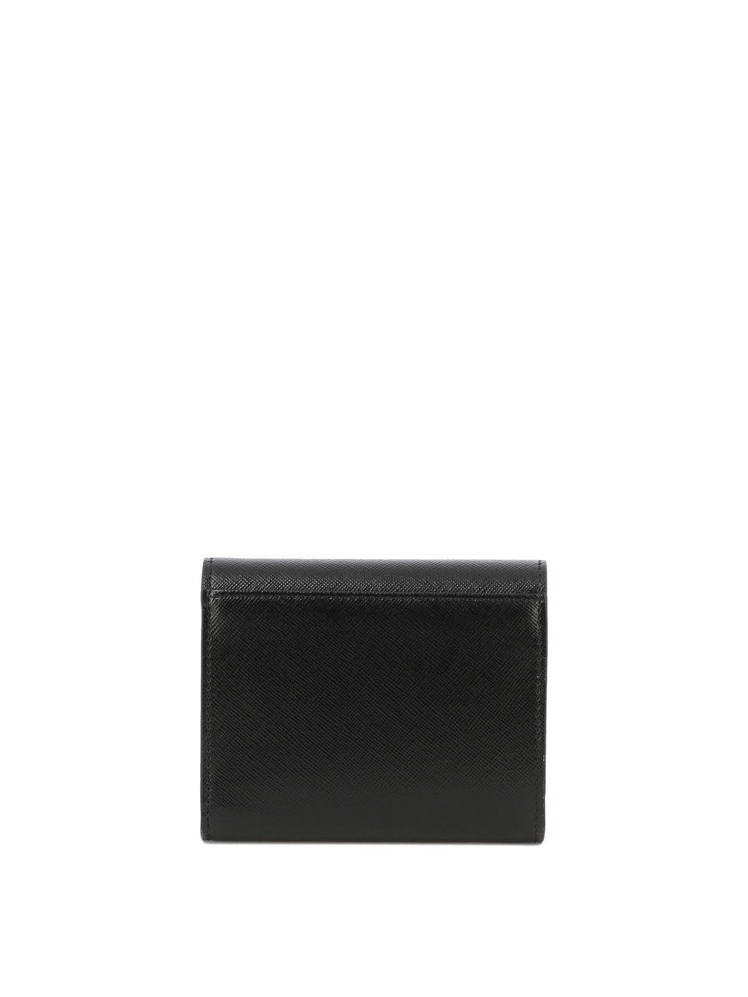 Wallet In Saffiano Leather Wallets & Card Holders Black