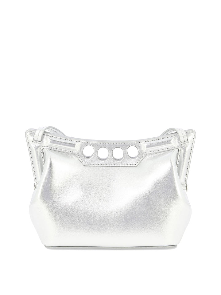 The Peak Mini Crossbody Bags Silver