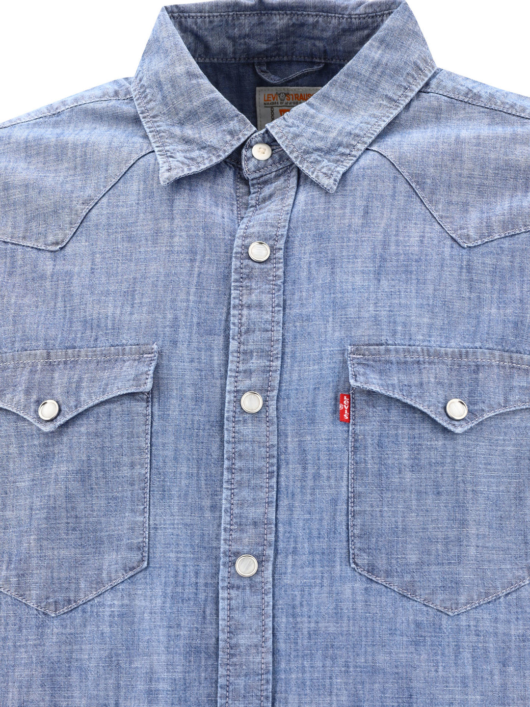 Barstow Western Shirts Light Blue