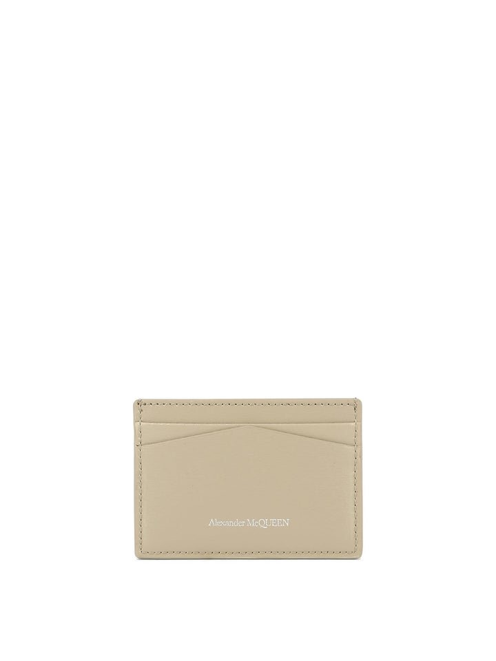 Skull Wallets & Card Holders Beige