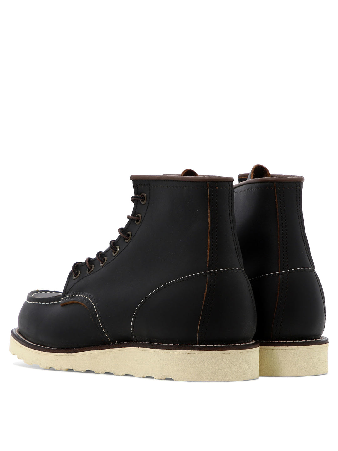 Classic Moc Ankle Boots Black