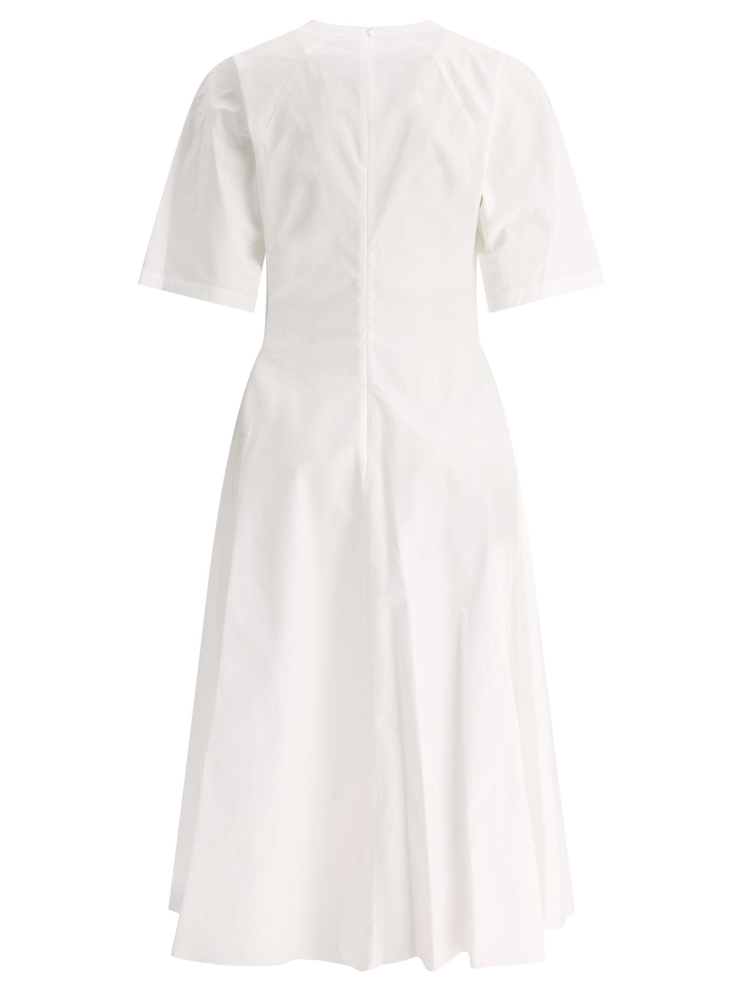 Poplin Dress Dresses White