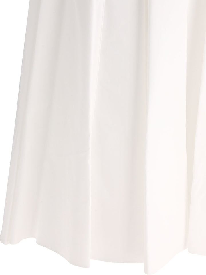 Poplin Dress Dresses White