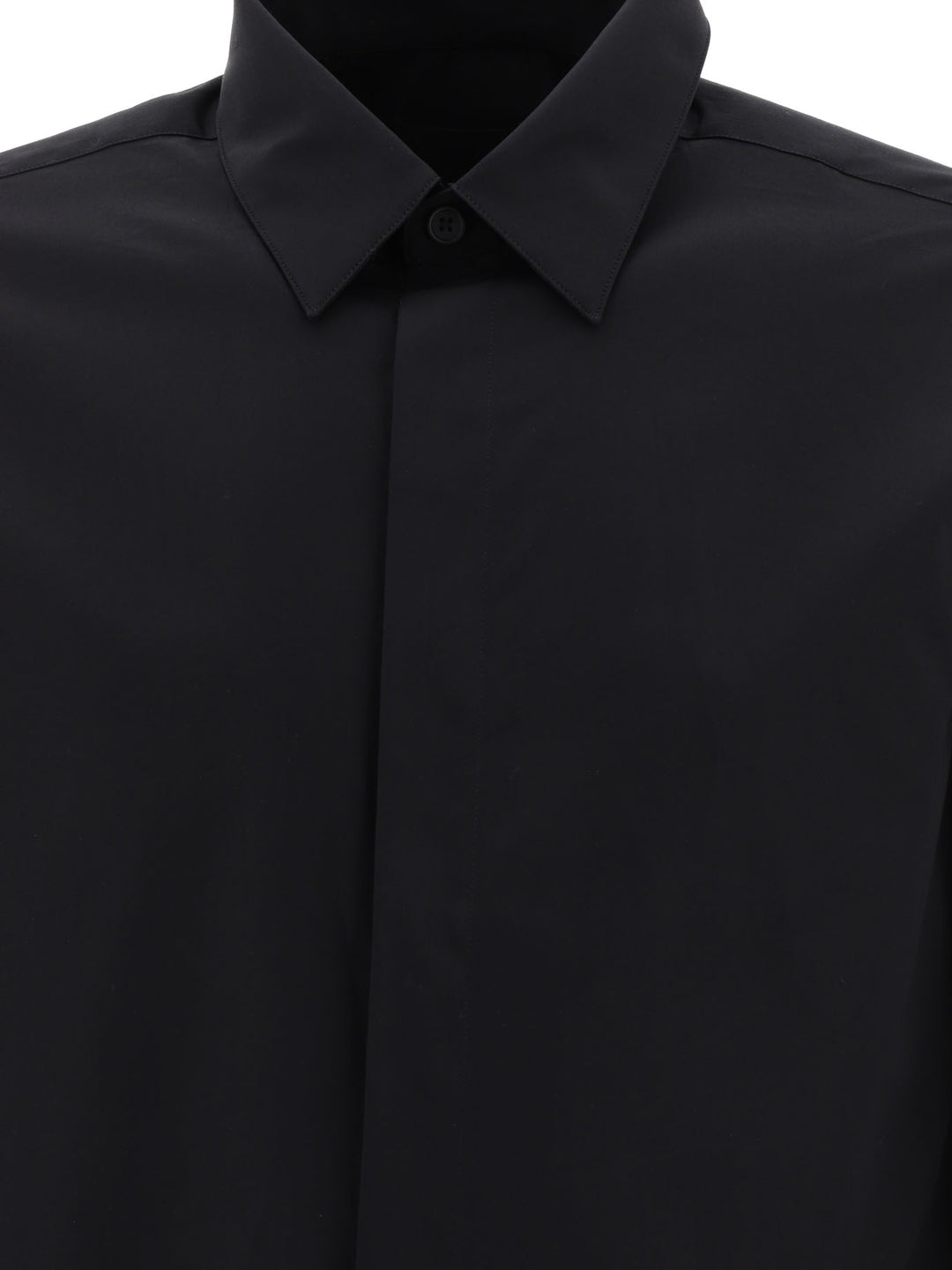 Shirt In Poplin Shirts Black