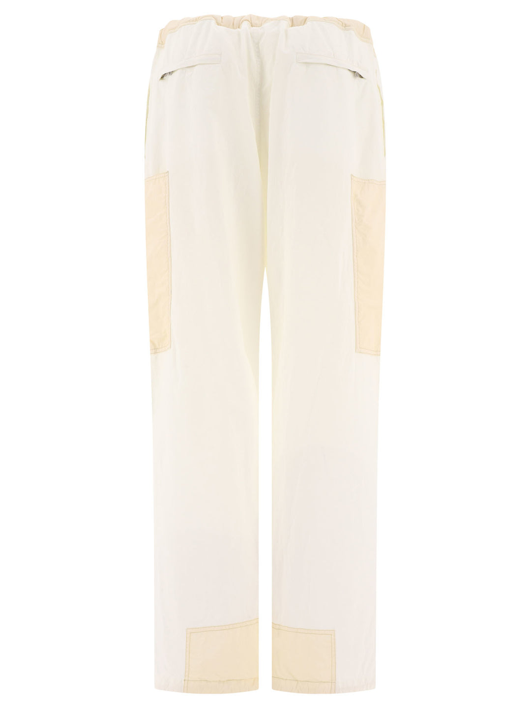 Parachute Trousers White