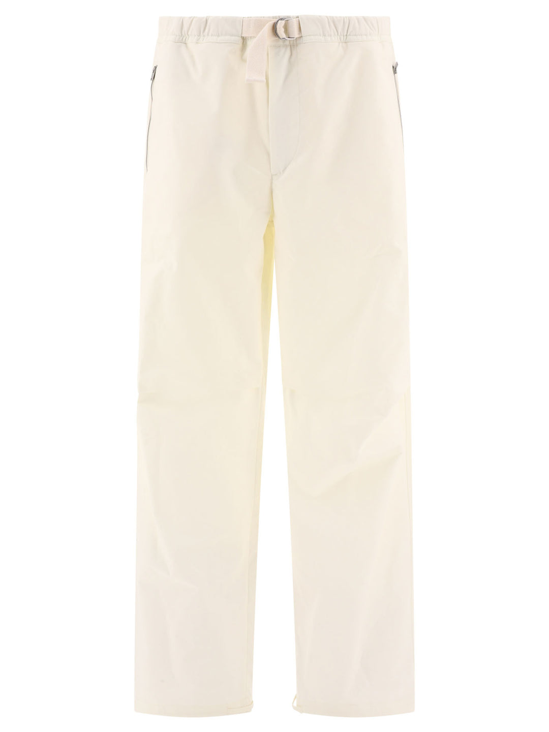 With Embroidery Trousers White