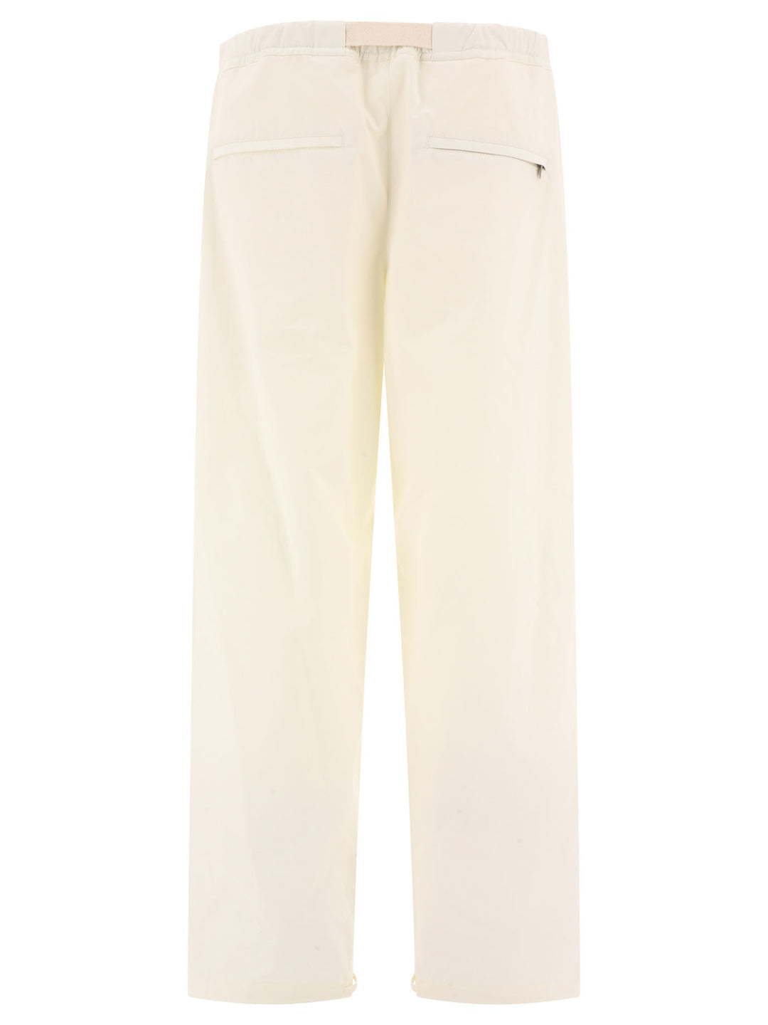 With Embroidery Trousers White