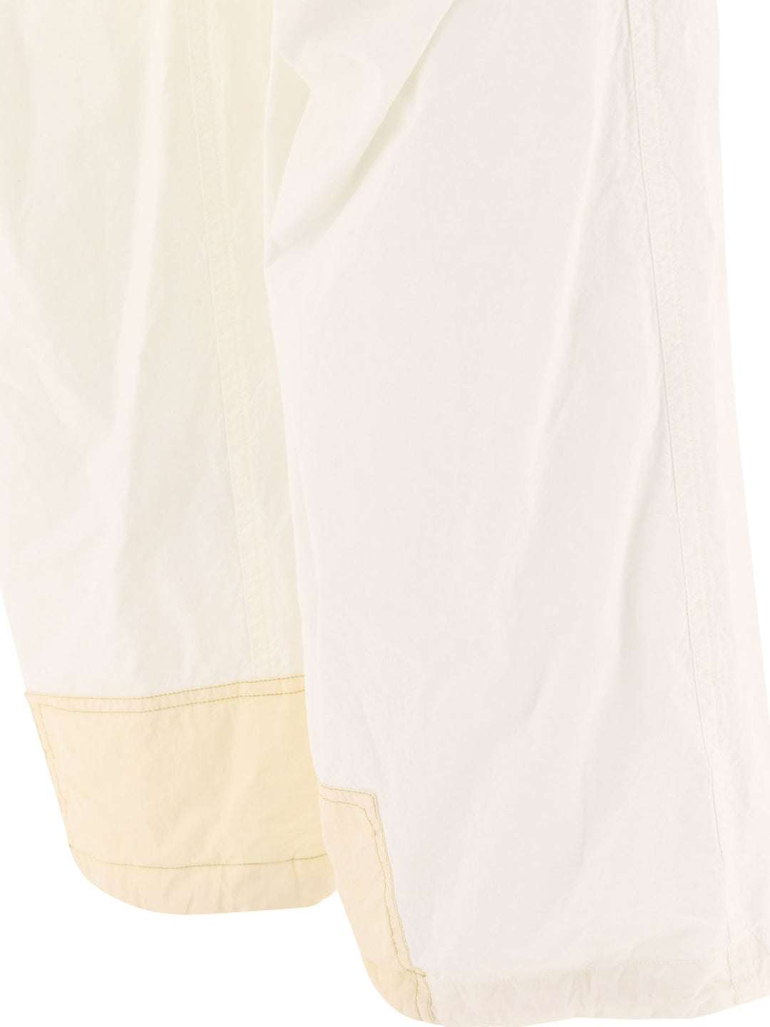 Parachute Trousers White