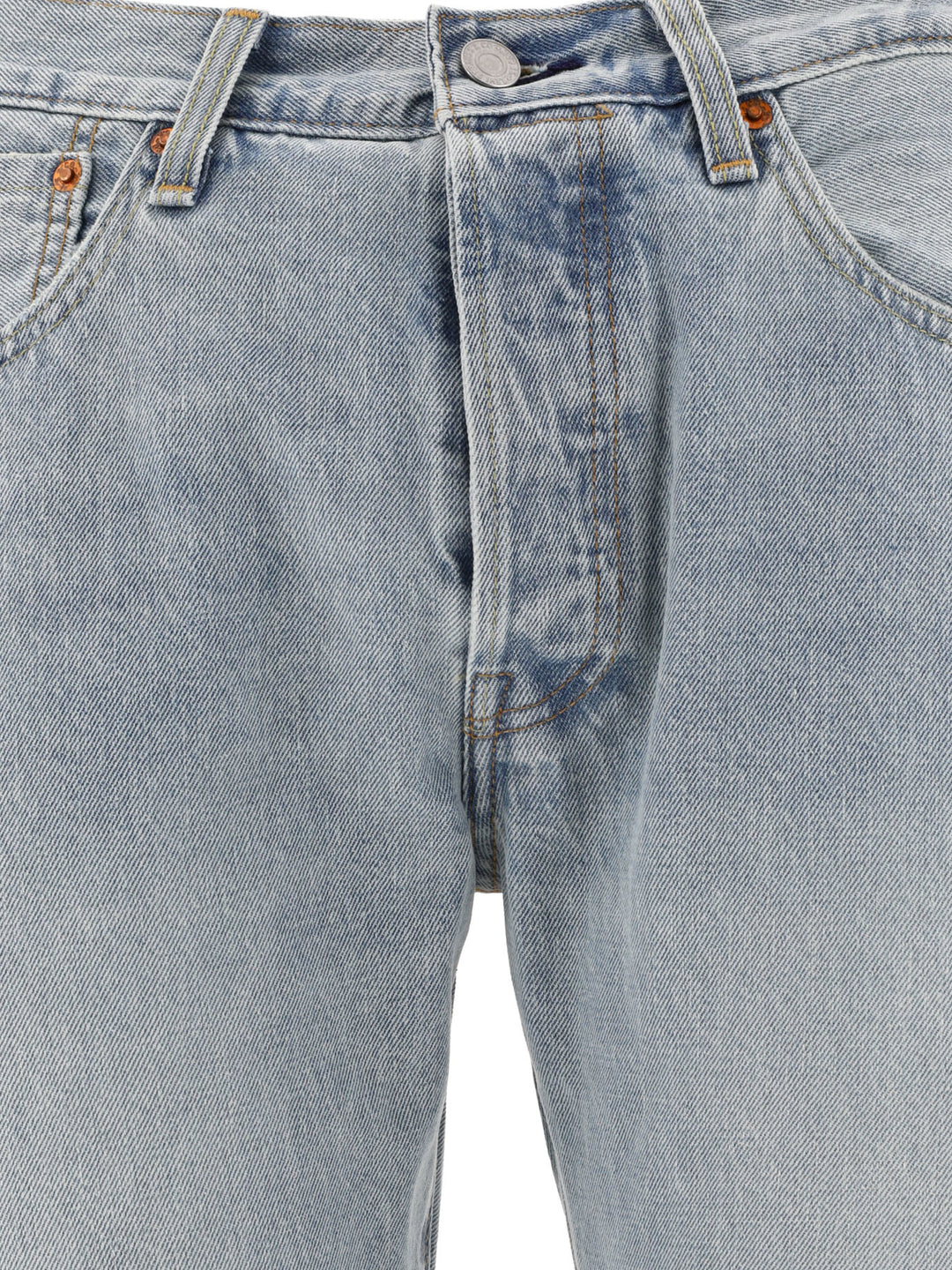 501® Original Fit Selvedge Jeans Light Blue