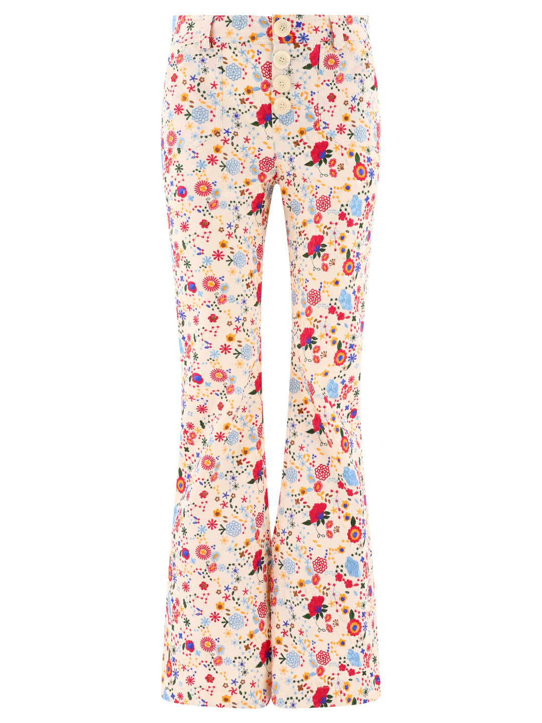 Charlotte Trousers White