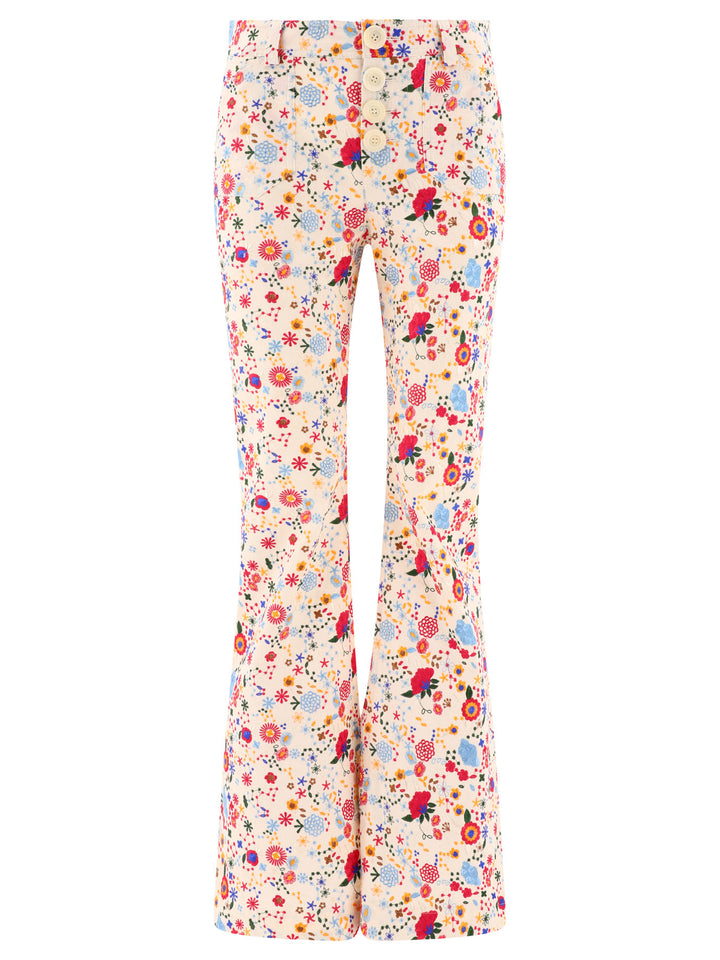 Charlotte Trousers White