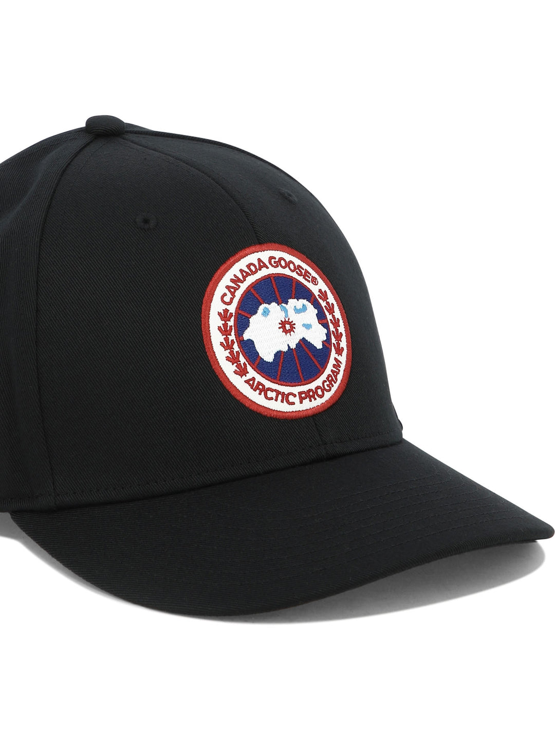 Baseball Cap With Logo Patch Hats Black