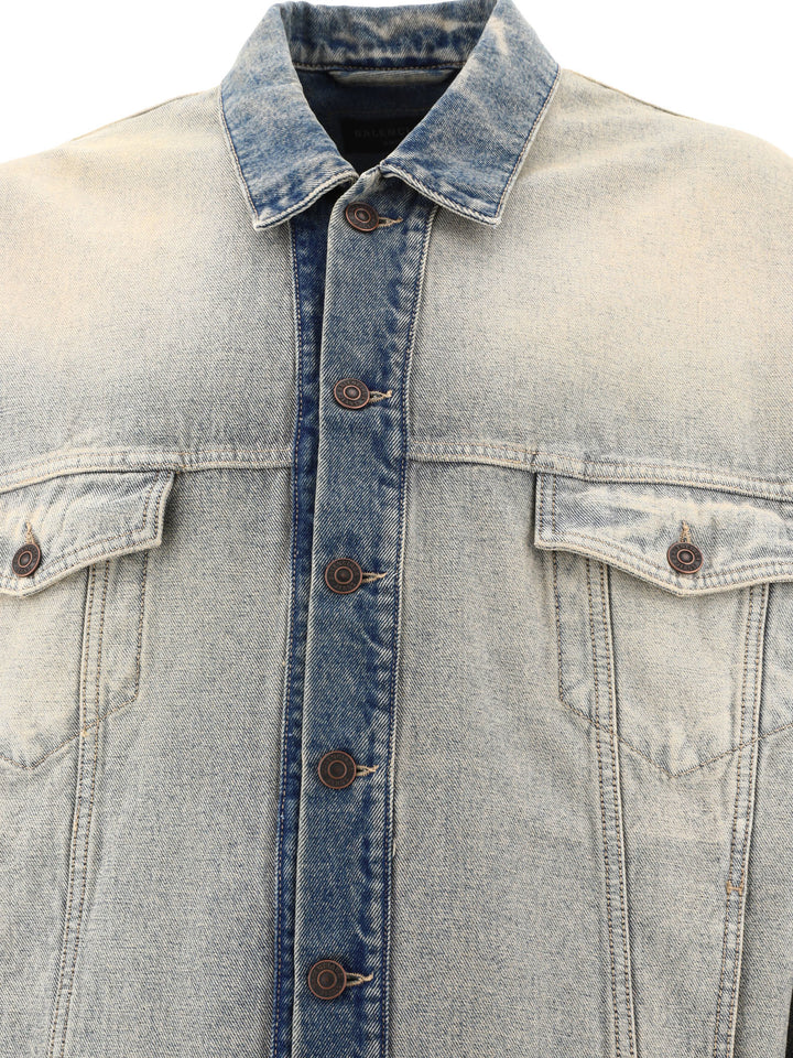 Oversized Denim Jacket Jackets Light Blue