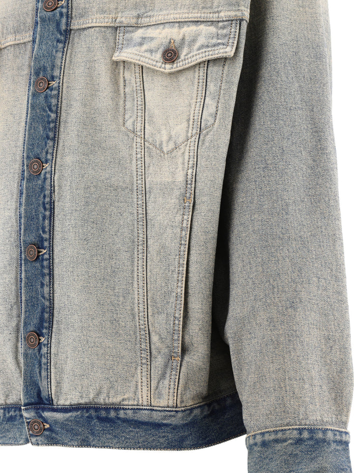 Oversized Denim Jacket Jackets Light Blue